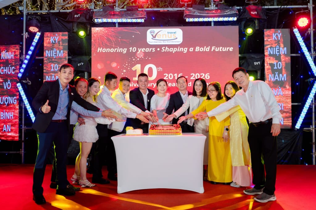 Year End Party & 10th Anniversary of Venus Travel Vietnam