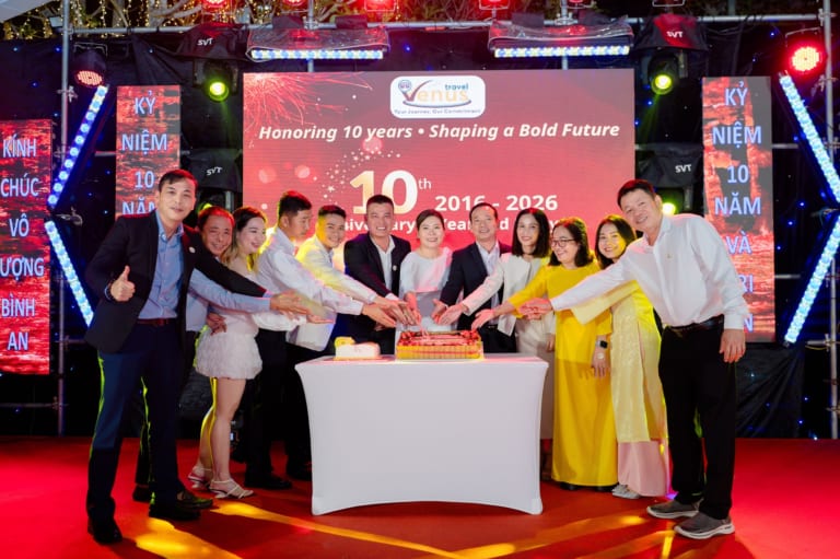 Year End Party & 10th Anniversary of Venus Travel Vietnam