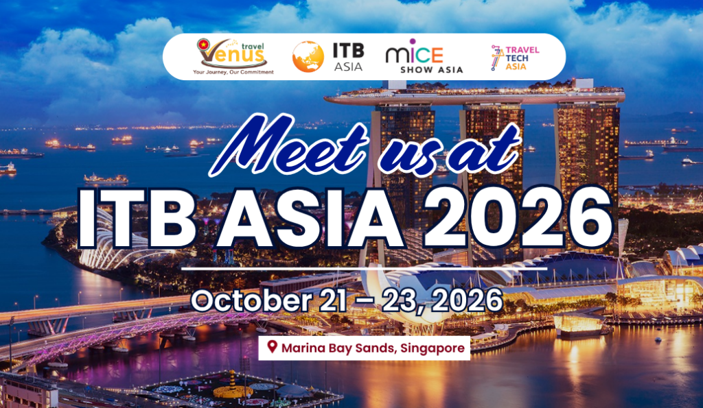 Venus Travel Vietnam to Attend ITB Asia 2026 in Singapore